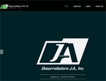 Tablet Screenshot of desja.net